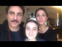 Luciano Scarpa, Eleonora Russo e Valeria per la Festa delle Famiglie